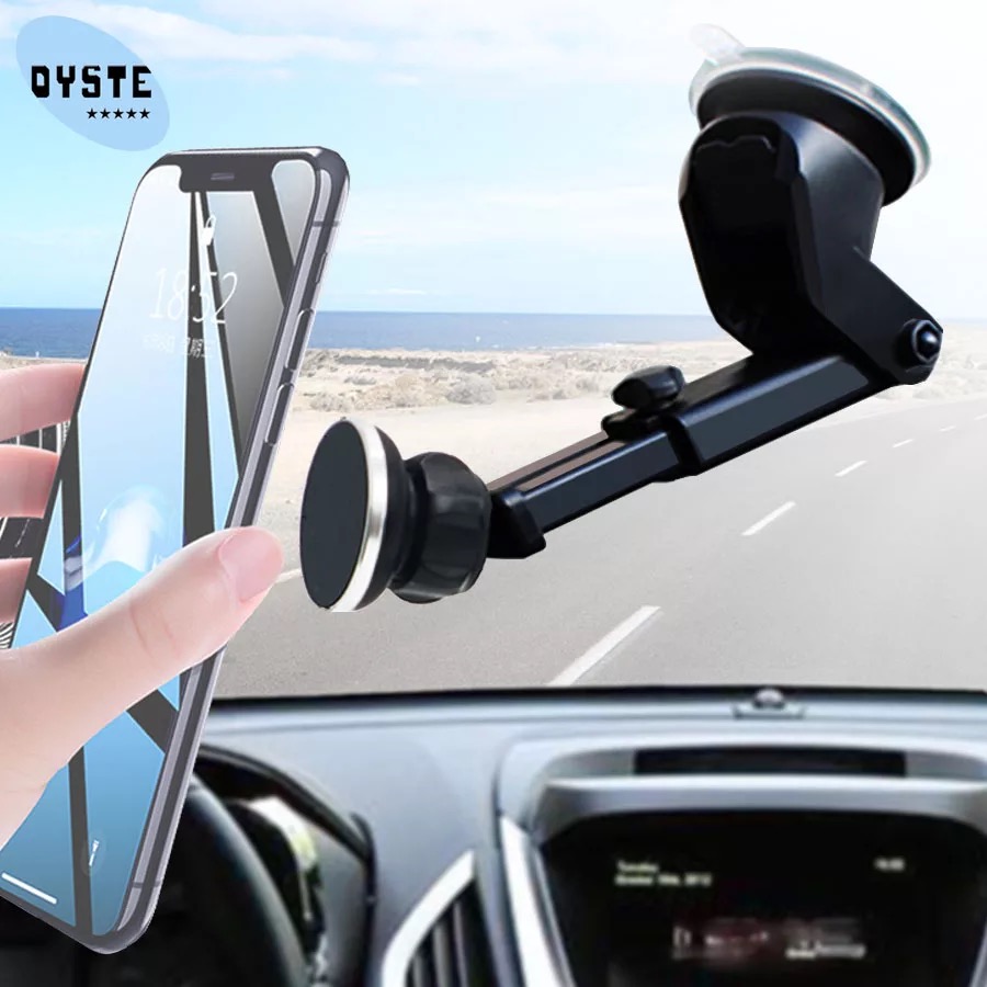 Magnetic Phone Stand Suction Cup Car Holder Mount