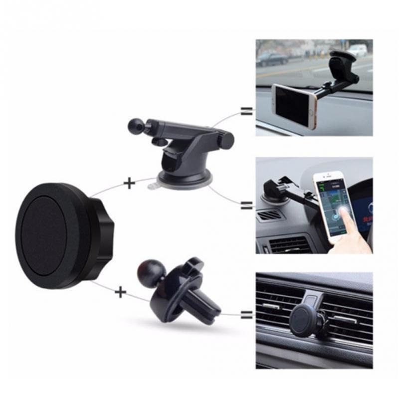 Magnetic Phone Stand Suction Cup Car Holder Mount