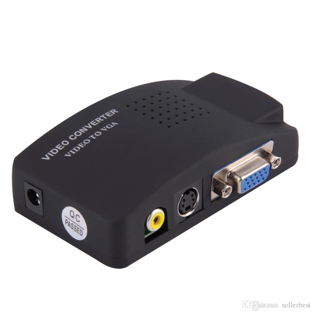 AV To VGA Converter (Green Box)