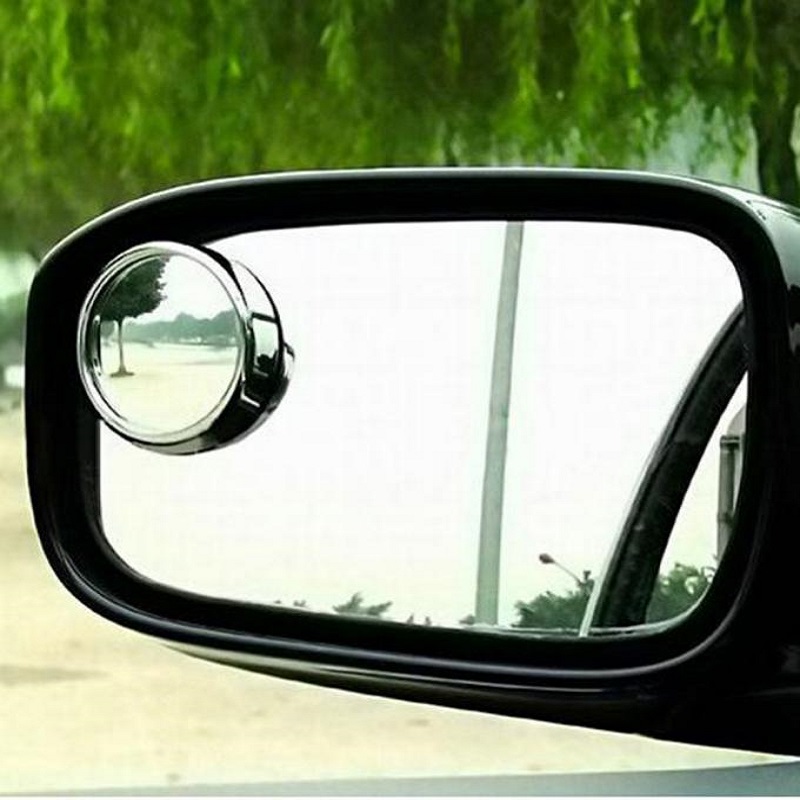 One Pair of Universal Car Rear view Mirror Side Wide Angle Round Convex