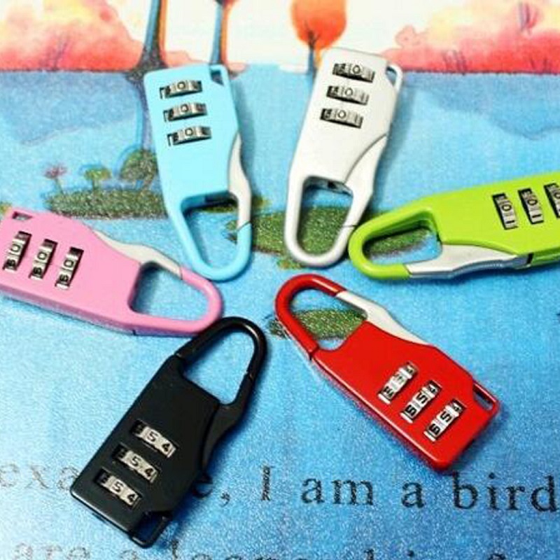 Pack of 2 Digital Travel Luggage Padlock