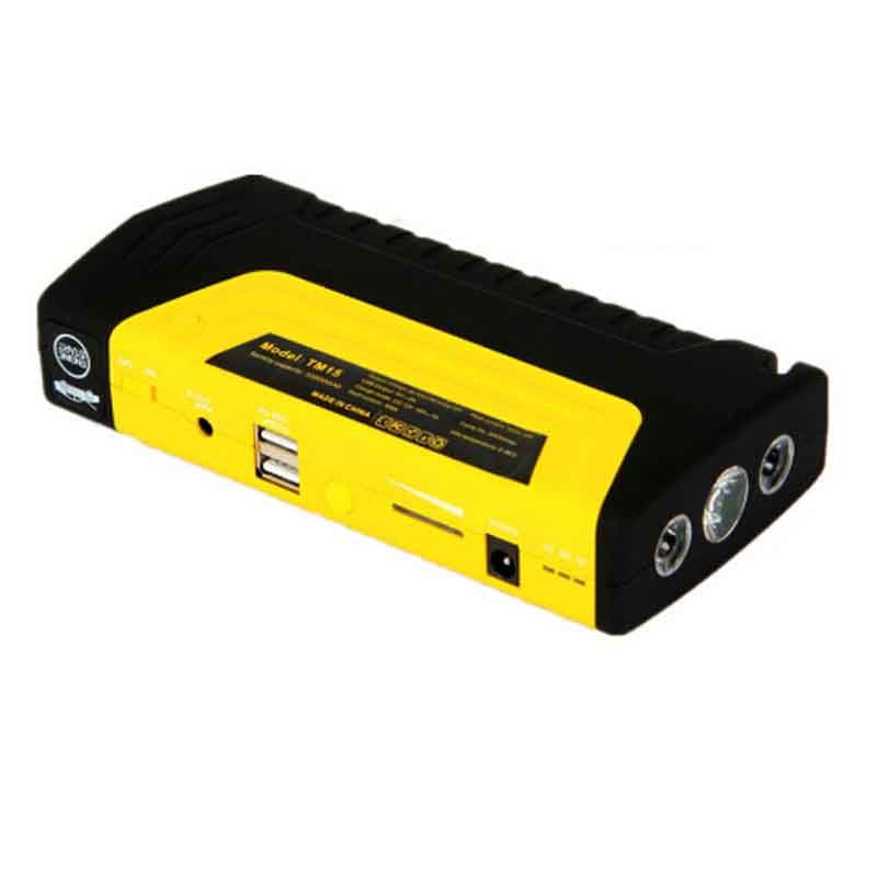 Portable Starter Battery Booster Multifunction Car Jump Starter 12v Laptop Power Bank with Emergency Tools Air Compressor LR15