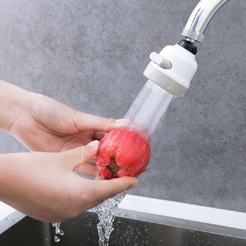 2 PCS Universal rotating kitchen 360 degree rotatable faucet water saving filter sprayer