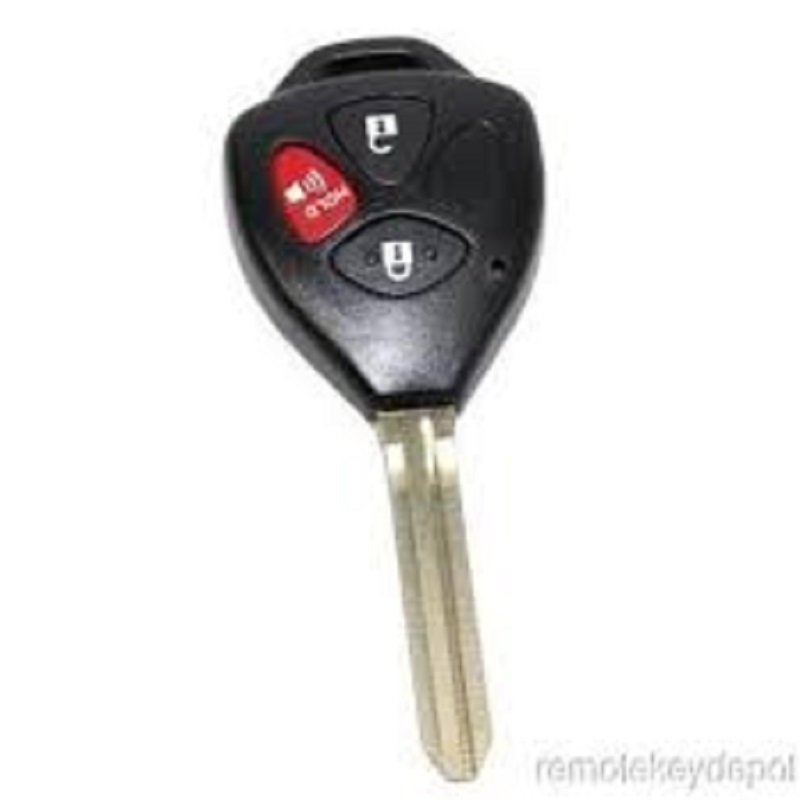 3 Buttons Remote Car Key Shell Case Fob