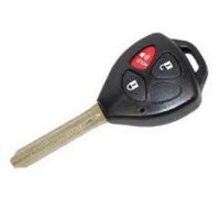 3 Buttons Remote Car Key-