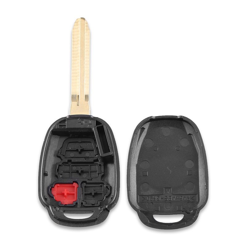 4 Buttons Remote Car Key Shell Case Fob