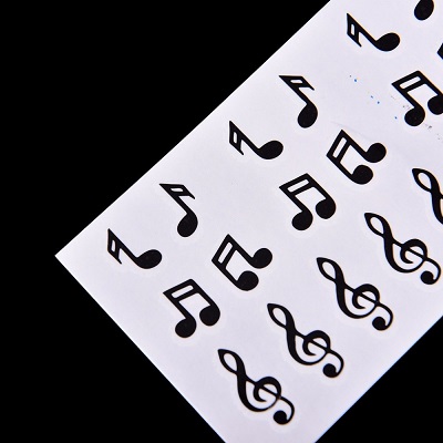 Music Note women men Temporary Tattoo Water Proof Tattoo Body Tattoo