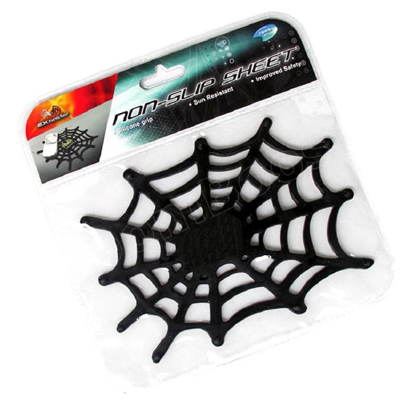 Anti Slip Mat Silicone Grip Pad Sticky Spider Web Anti Skid