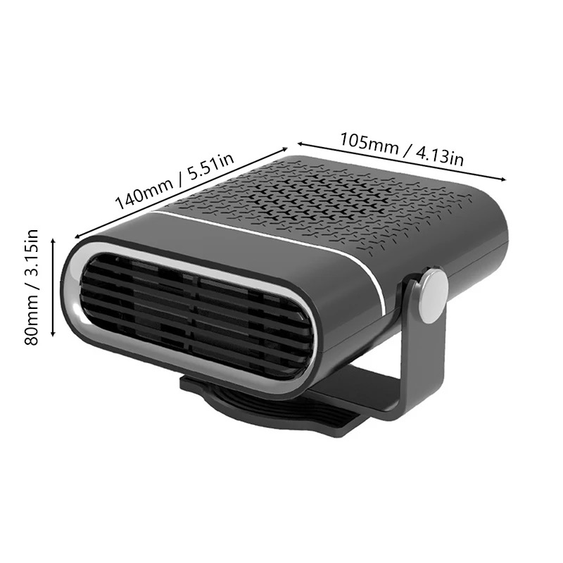 Portable Car Heating Defroster Fan