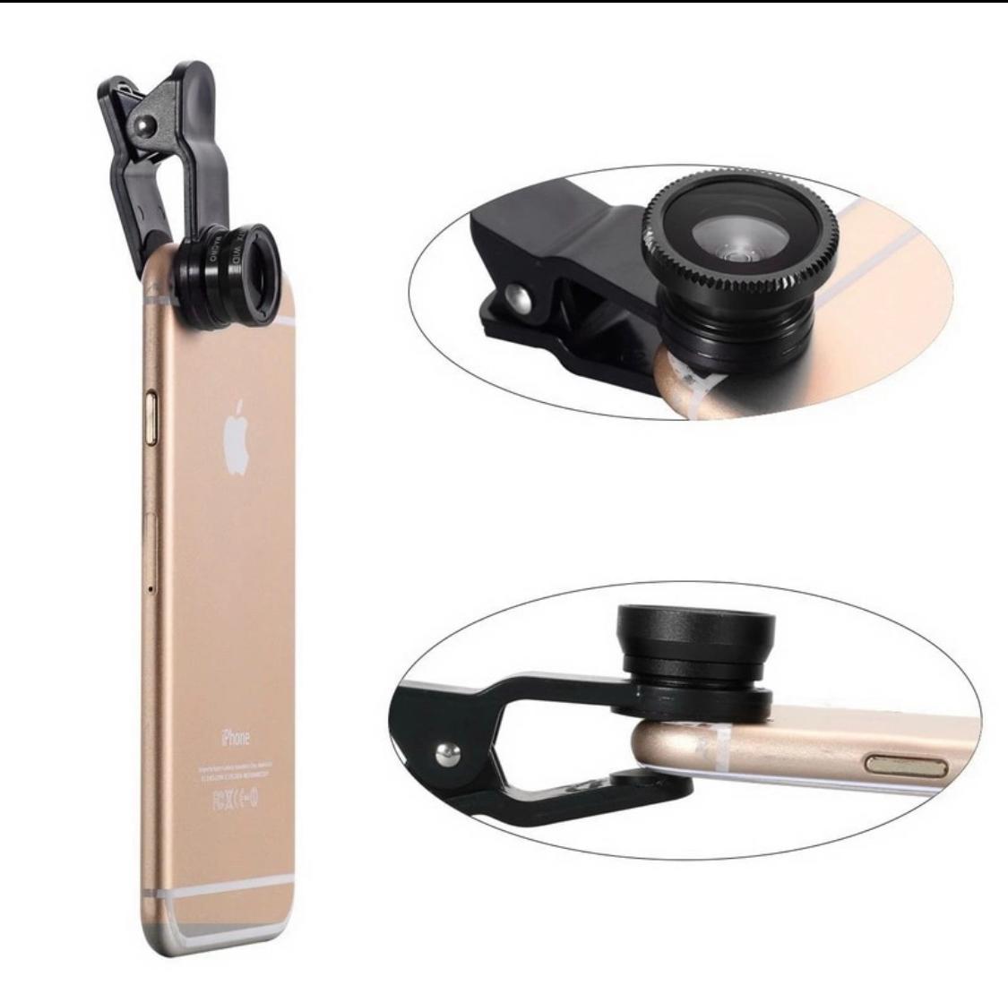 Universal Fisheye Wide Angle Macro Lens Smartphone