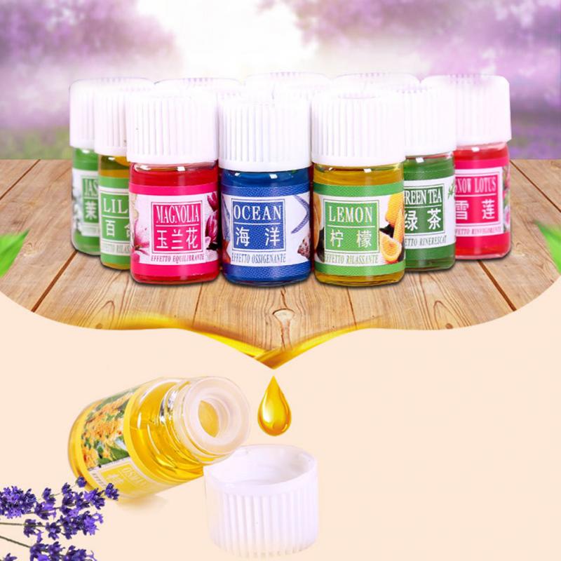 12 Bottles/set 3ML Natural Aroma Fragrance Essential Oil 