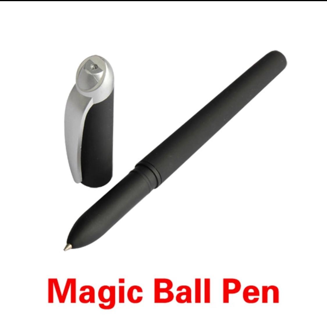 Pack of Three Magic Joke Ball Pen Invisible Slowly Disappear Ink 