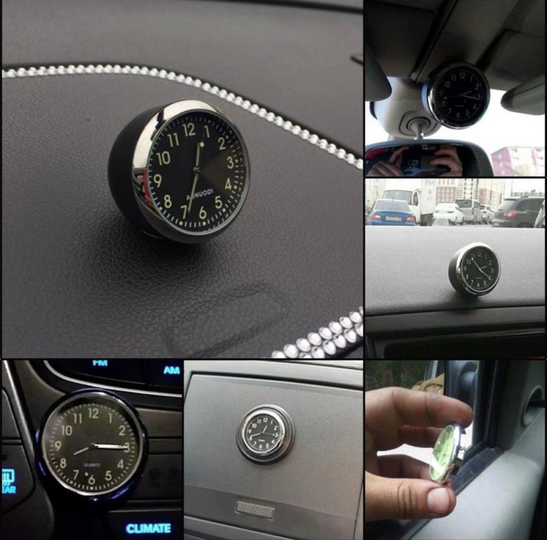 Car Mini Clock Quartz Clock Styling Watch Clock