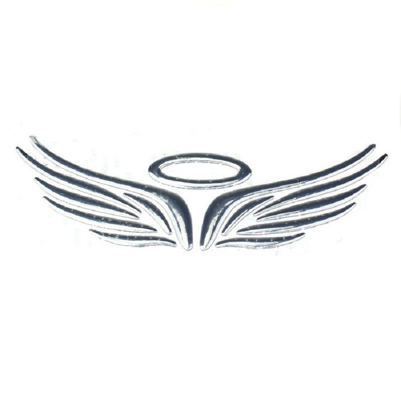 Soft Plastic Wing Car Logo Sliver