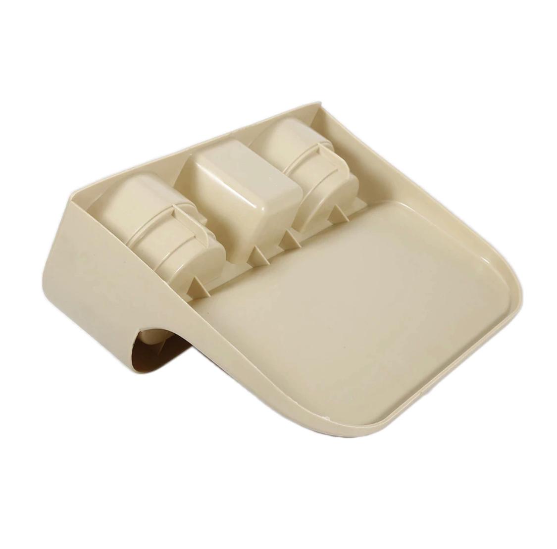 Car Cup Holder Portable Multifunction Vehicle Seat Gap Cup Bottle Phone Drink Holder Stand Boxes Beige
