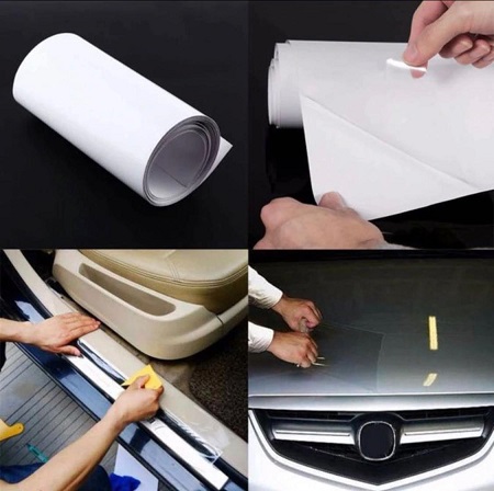 Skin Protective Film Car Bumper Hood Paint  Anti Scratch Clear Transparence Film