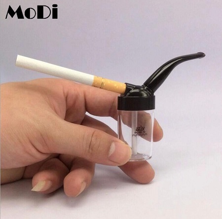 2 PCS Mini Pipe Water Smoking Pipe Hookah-Filter High Quality Weed-Pocket Size