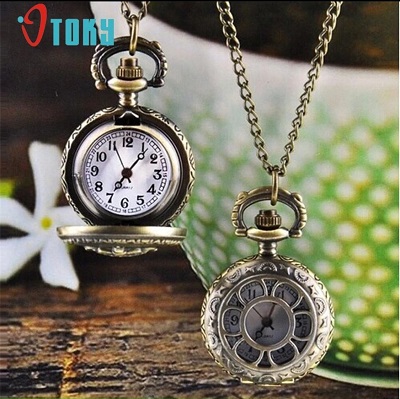Pendant Chain Watch for Women Quartz Watches 