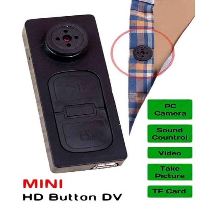 Shirt Button Camera