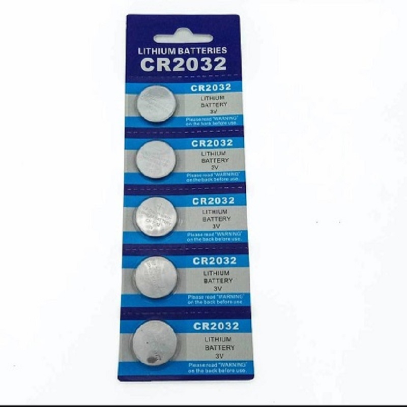 5 pcs CR 2032 3V Cell Battery Button lithium battery For Watches,clocks