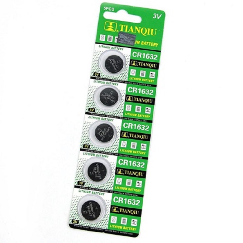 High quality 5pcs CR1632 Button Cell 3V Lithium Battery for calculators cameras watches backup battery