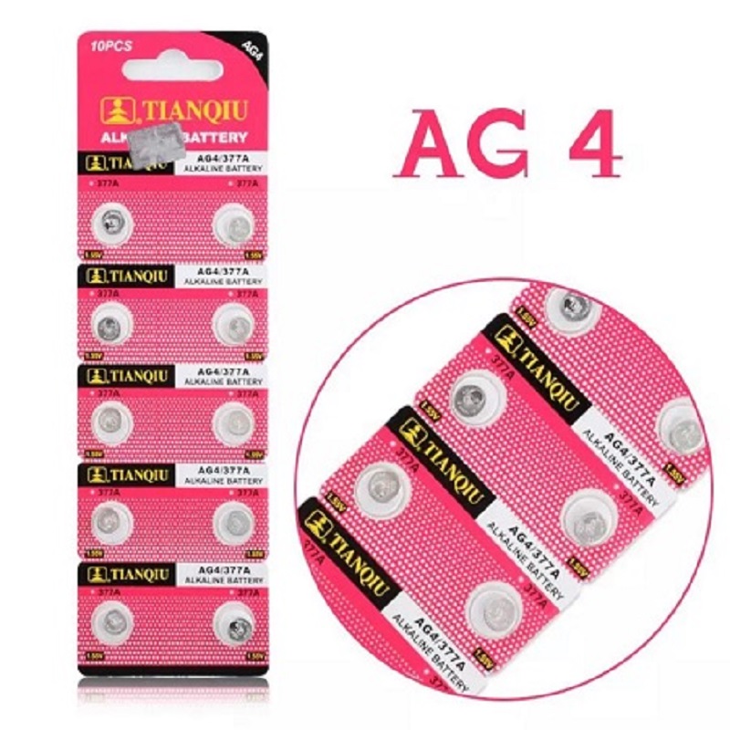 10 pcs  AG4 377A 377 LR626 SR626SW SR66 LR66 Watch Coin Battery