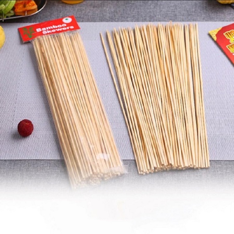 36 PCs Barbecue Grill Mats Bamboo Skewers Grill Shish Wood Sticks Barbecue BBQ Tools 