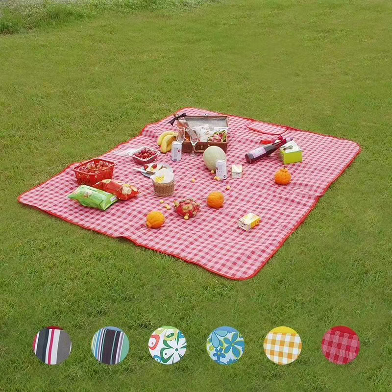 Foldable Waterproof Mat Picnic Pad Camping Beach Travel Outdoor Camping Mat200CM x 195CM / 78 Inch x 74 Inch