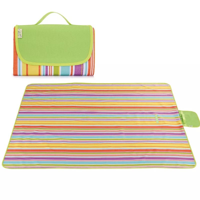 Foldable Waterproof Mat Picnic Pad Camping Beach Travel Outdoor Camping Mat200CM x 195CM / 78 Inch x 74 Inch