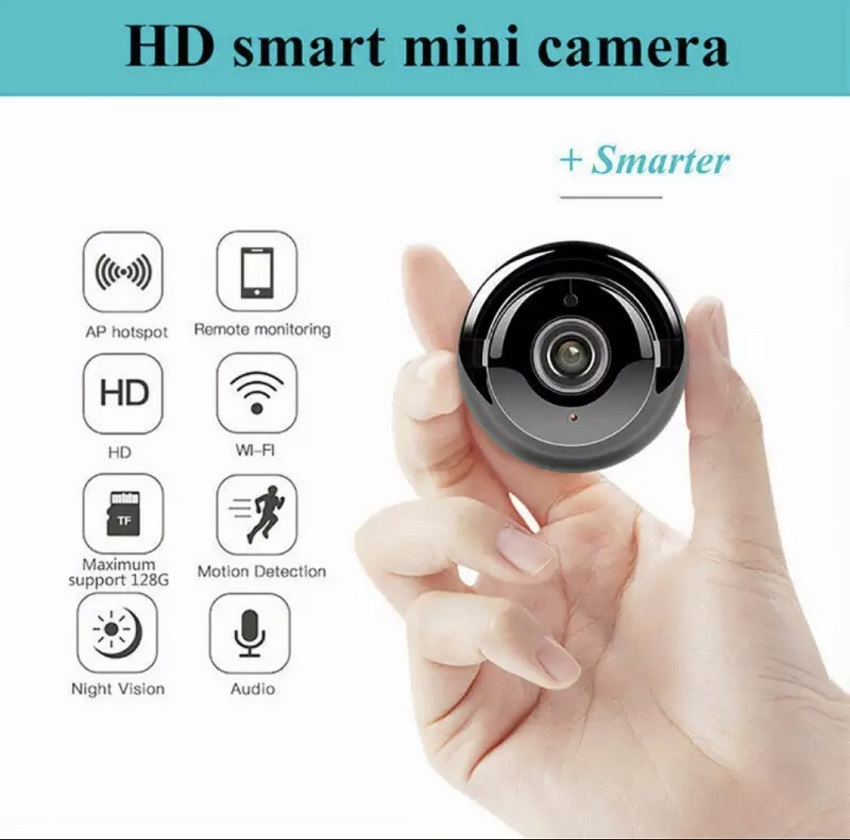 WIFI Home Security Monitoring Camera Mini Night Vision V380 HD 1080P 