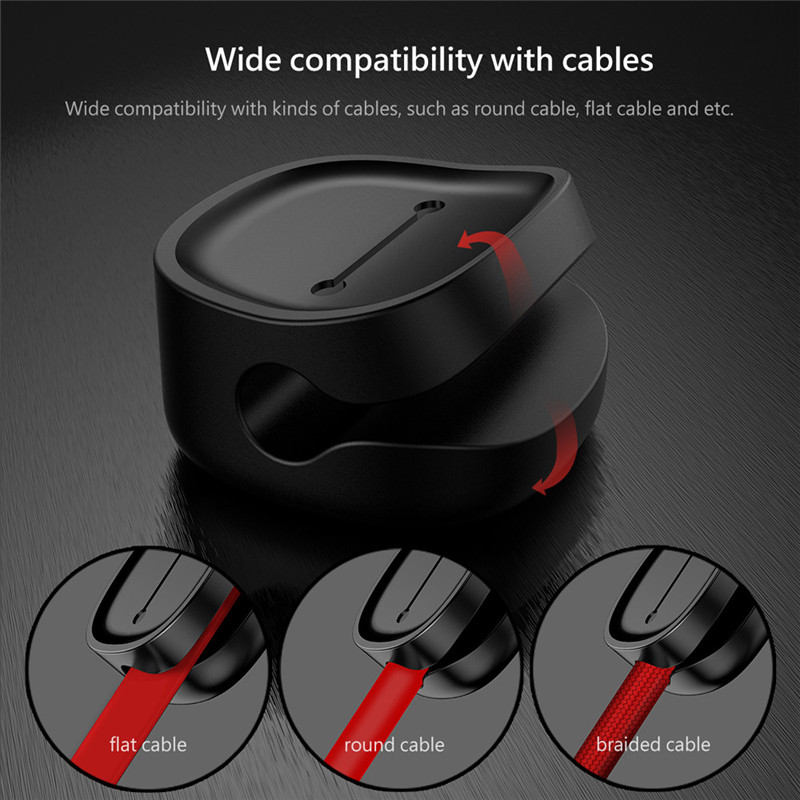 Magnetic Cable Clips Cable Holder Desktop Cable Clip