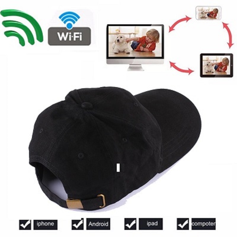 HD WiFi Cap Camera