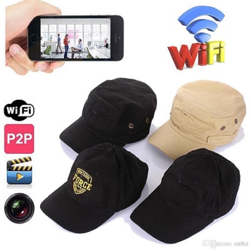 HD WiFi Cap Camera