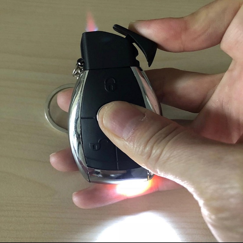 M.e.r.c.e.d.e.s Car Key Windproof With Light