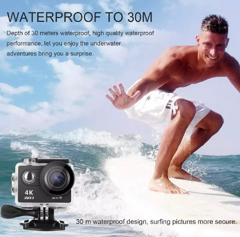 ACTION SPORTS CAMERA WIFI 4K Ultra HD 1080P HD