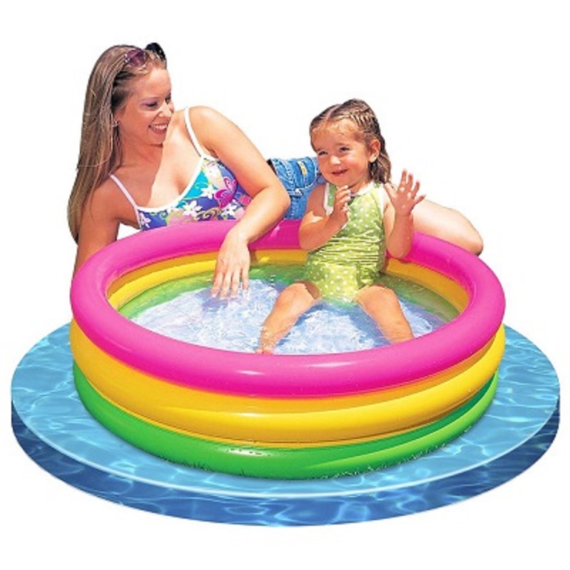 INTEX Sunset Glow Baby Pool ( 34 inch X 10 inch )