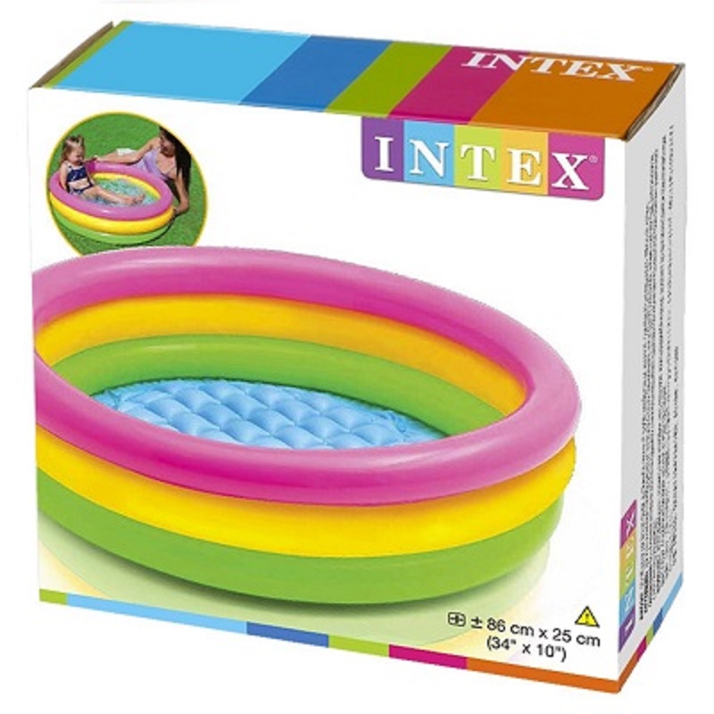 INTEX Sunset Glow Baby Pool ( 34 inch X 10 inch )