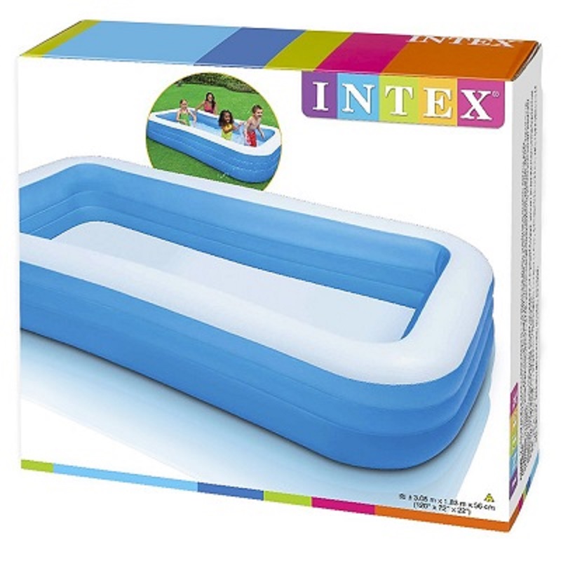 INTEX Swim Center Family Pool (120 inch L x 72 inch W x 22 inch H)