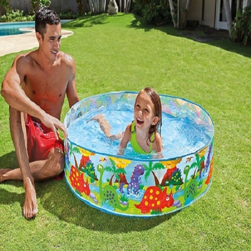 INTEX Dino Snapset Pool (4ft x 10 inch)