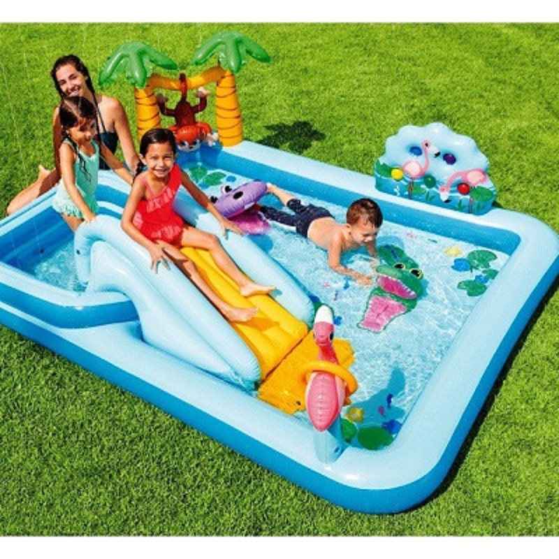 INTEX Children ADVENTURE PLAY  CENTRE (8Ft 5inch X7ft 1inch X 2ft 9inch) 