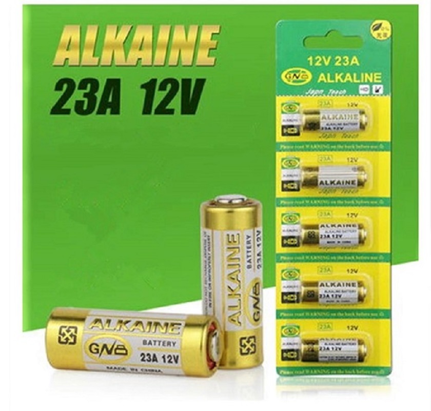 5 Pcs 23A 12 V Dry Alkaline Battery 