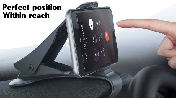 Retro Layout Automobile Dashboard Cell Phone Mount Holder Stand