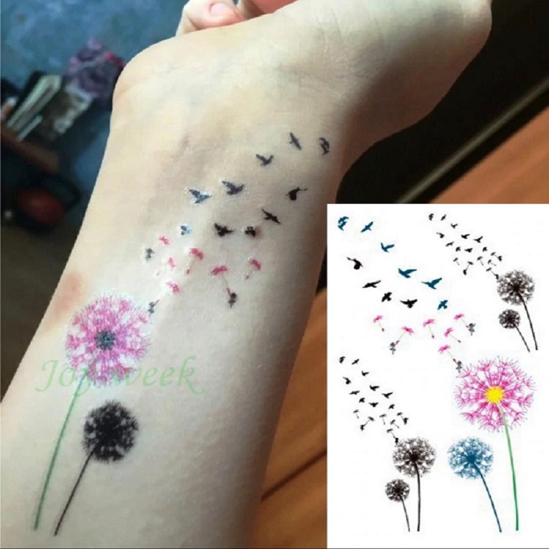 Flower Tattoo Water Proof Tattoo Body Tattoo