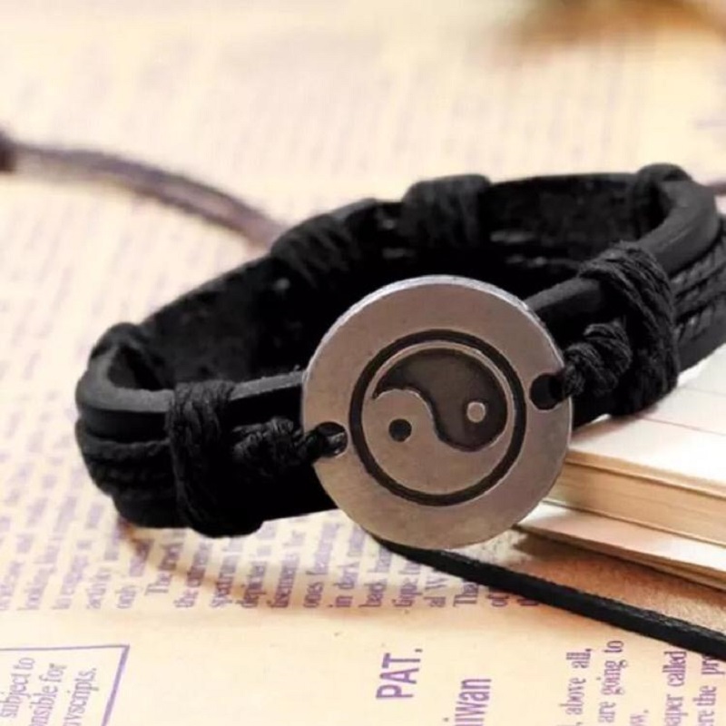 Excessive Fine Elastic Bracelet Tai Chi Ying Yang