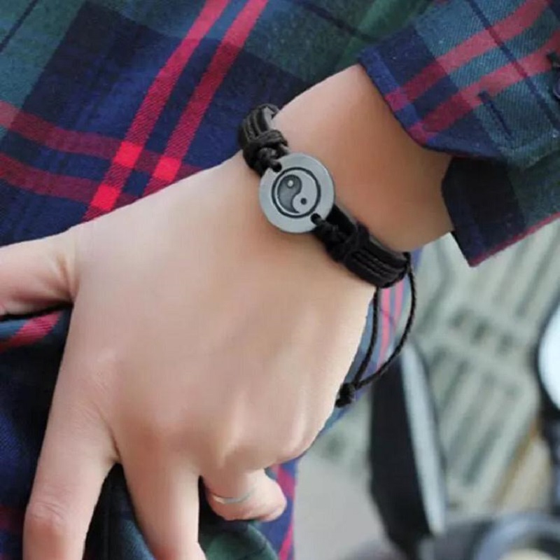 Excessive Fine Elastic Bracelet Tai Chi Ying Yang