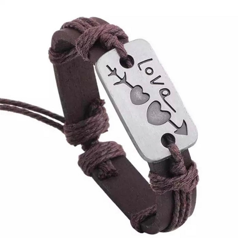 Excessive Wonderful Love Leather Bracelet