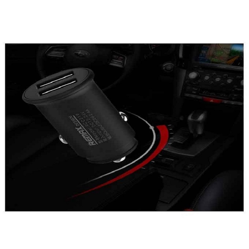 Remax RCC-219 Roki Series Car Charger 2.4A - Black