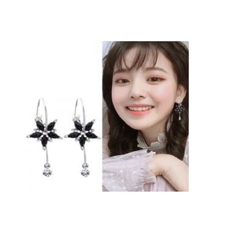 Earring Design Flower Tassel Broncos Long Earring 