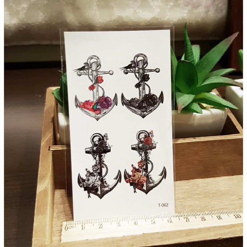 Ancher Design Temporary Tattoo Stickers