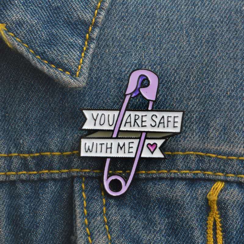  Creative Brooches Safety Pin Style You Are Safe With Me